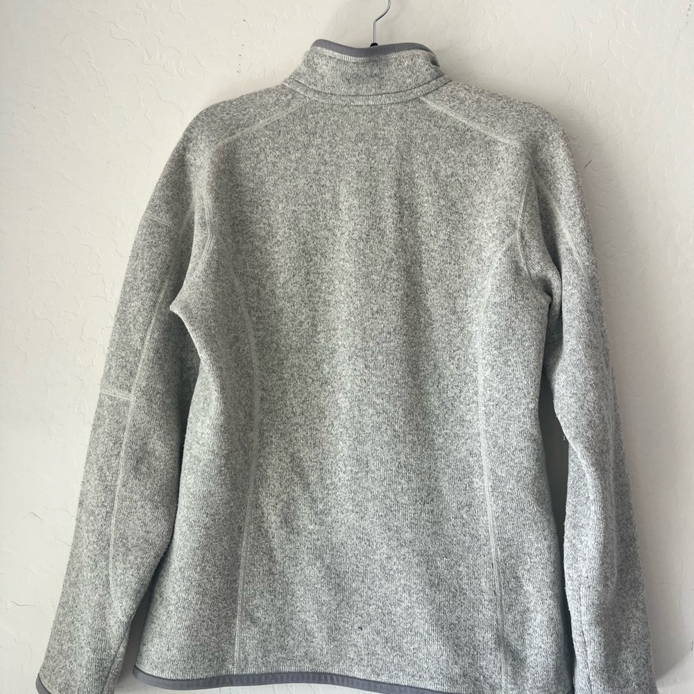 Patagonia Heather Gray Knit Sweater - Picture 2 of 4